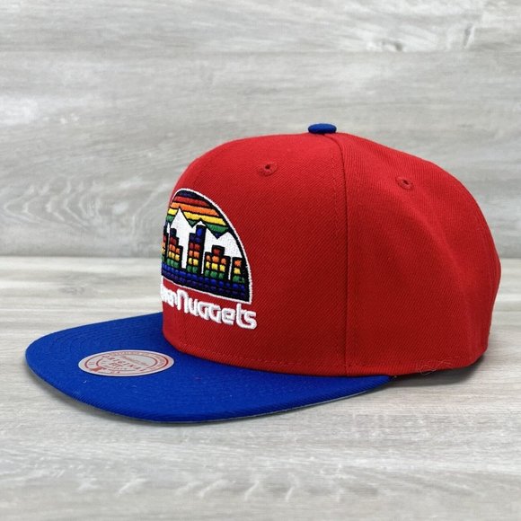 Denver Nuggets Mitchell & Ness NBA Jumbotron Snapback HWC Hardwood Classics Hat - Picture 5 of 12